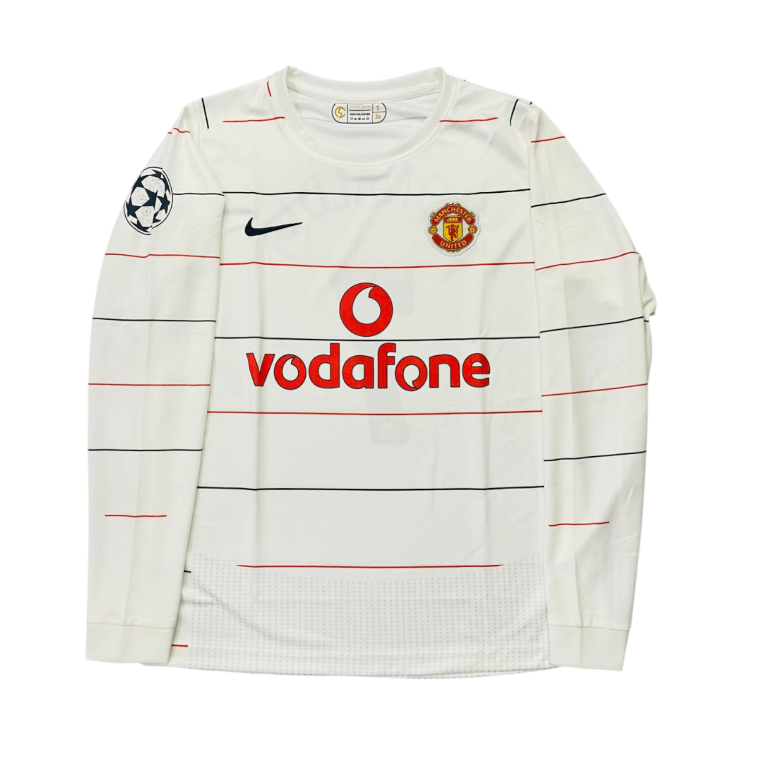 MANCHESTER UNITED 2003-04 THIRD KIT RONALDO- 7  R/N F/S  EMB JERSEY